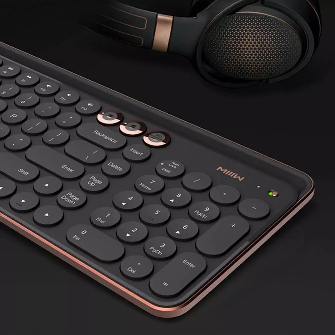 Home Office Business Bluetooth Wireless Smart Keyboard - DunbiBeauty, LLC