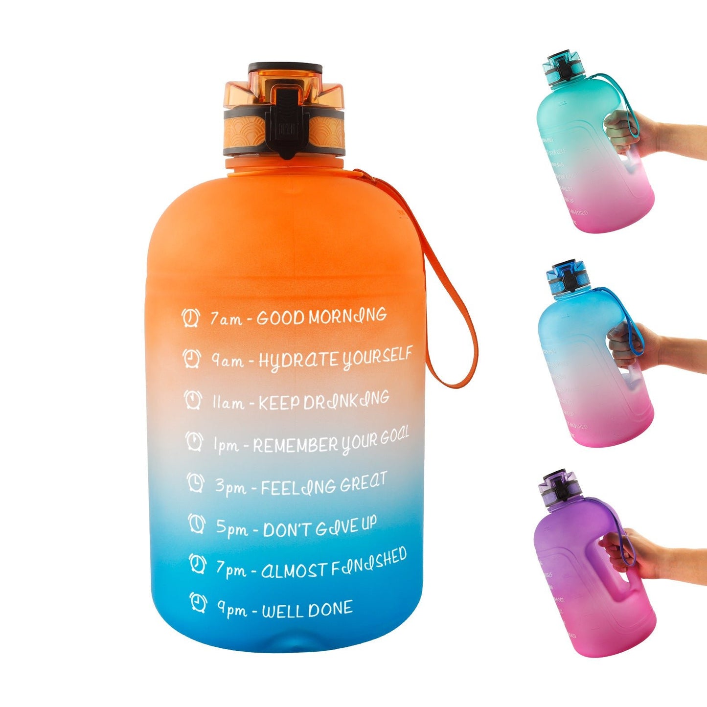 Hot Sale 3.78L Large Capacity 1 Gallon Water Bottle PETG Plastic Sports Water Bottle Wholesale Large Water Bottle - DunbiBeauty, LLC