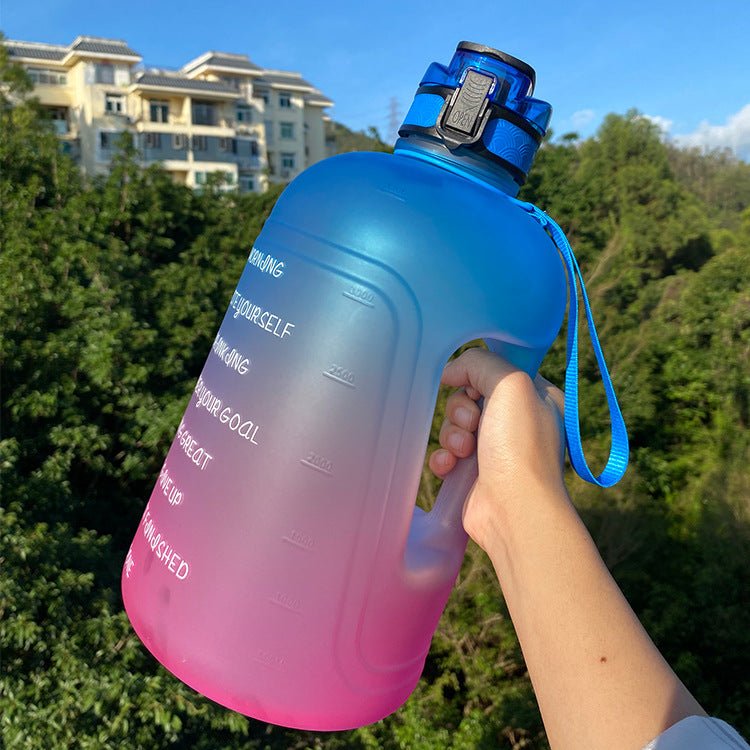 Hot Sale 3.78L Large Capacity 1 Gallon Water Bottle PETG Plastic Sports Water Bottle Wholesale Large Water Bottle - DunbiBeauty, LLC