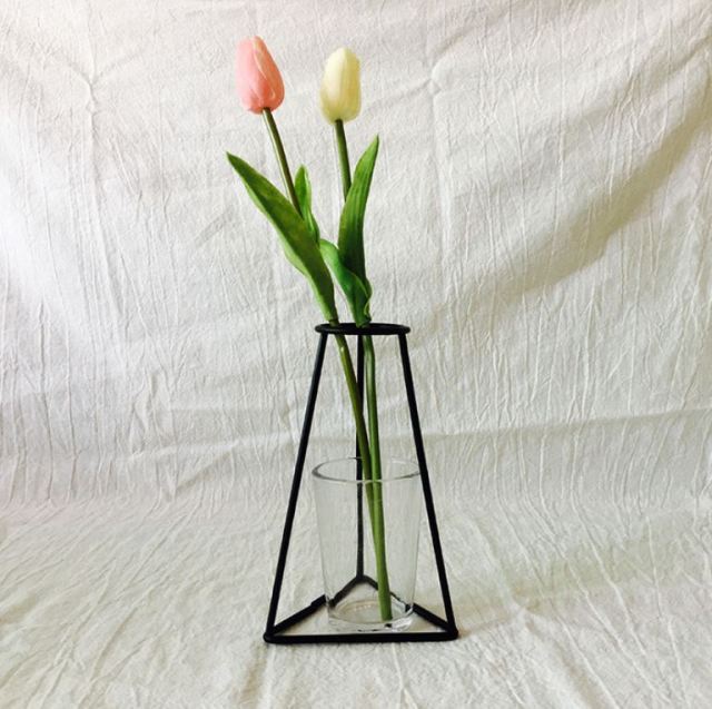 Iron Vase Rack - DunbiBeauty, LLC