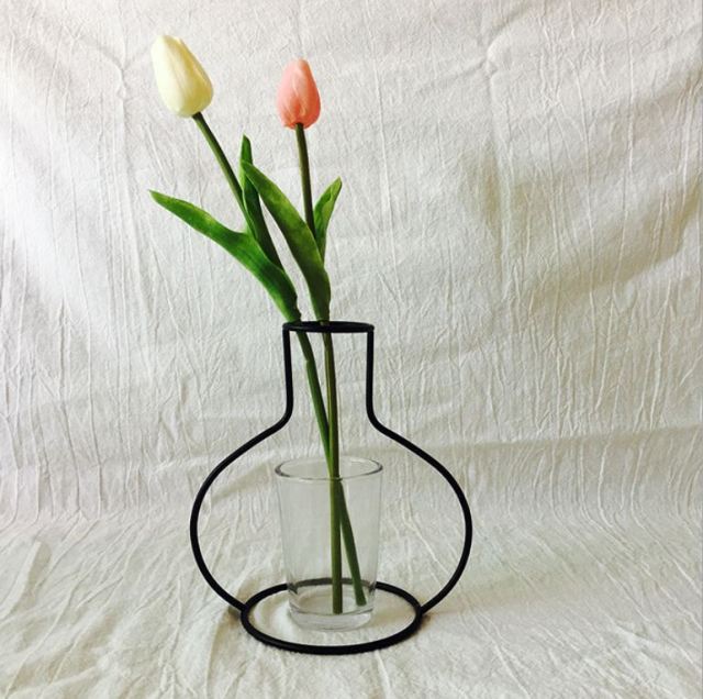 Iron Vase Rack - DunbiBeauty, LLC