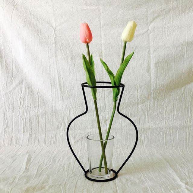 Iron Vase Rack - DunbiBeauty, LLC