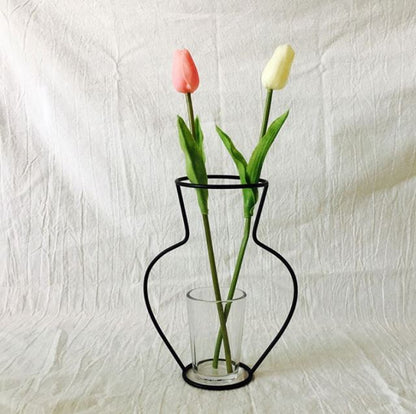 Iron Vase Rack - DunbiBeauty, LLC