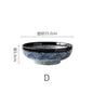 Japanese Ceramic Rice Bowl Ramen Bowl Salad Noodle Soup Bowl Restaurant Tableware Kitchen Utensils Pasta - DunbiBeauty, LLC