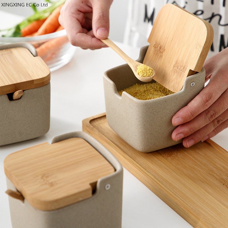 Japanese Style Seasoning Box - DunbiBeauty, LLC