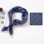 Japanese Style Silk Scarf Handkerchief - DunbiBeauty, LLC