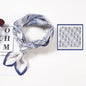 Japanese Style Silk Scarf Handkerchief - DunbiBeauty, LLC