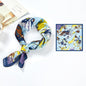 Japanese Style Silk Scarf Handkerchief - DunbiBeauty, LLC