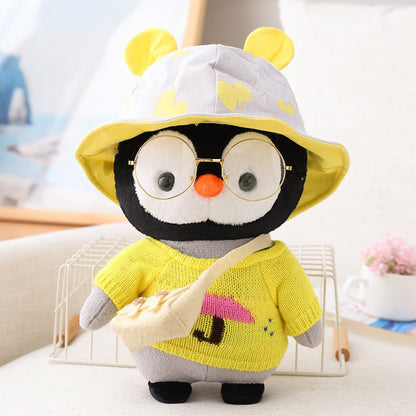 Kawaii Cute Cartoon Dress Up Penguin Doll - DunbiBeauty, LLC