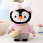 Kawaii Cute Cartoon Dress Up Penguin Doll - DunbiBeauty, LLC