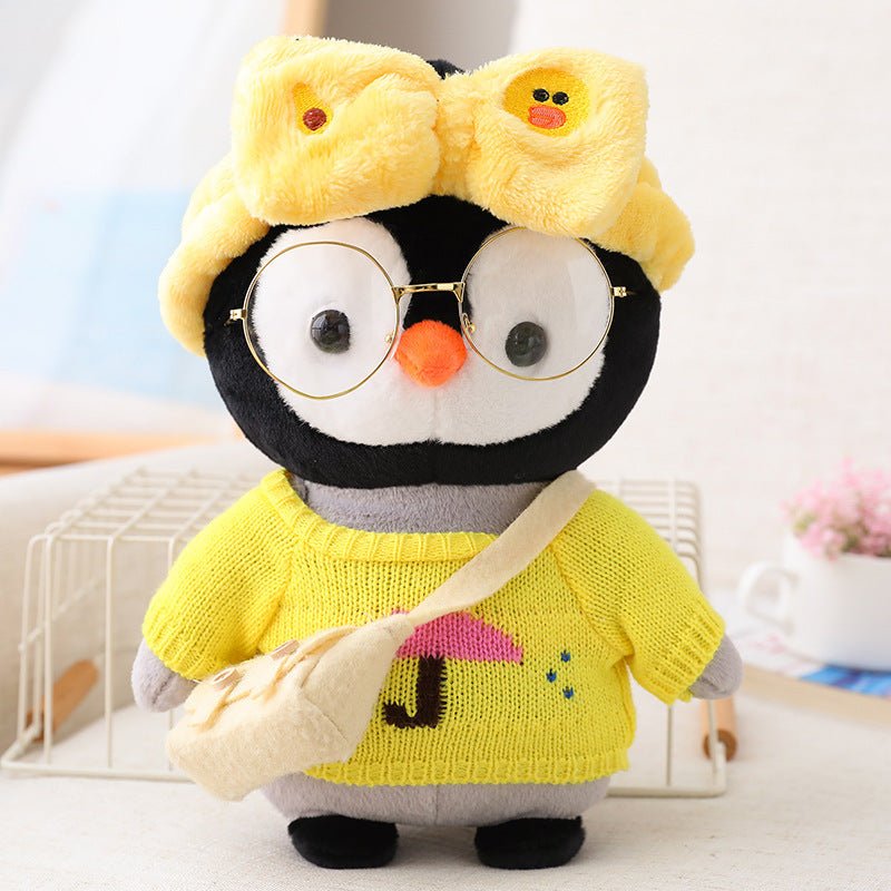 Kawaii Cute Cartoon Dress Up Penguin Doll - DunbiBeauty, LLC