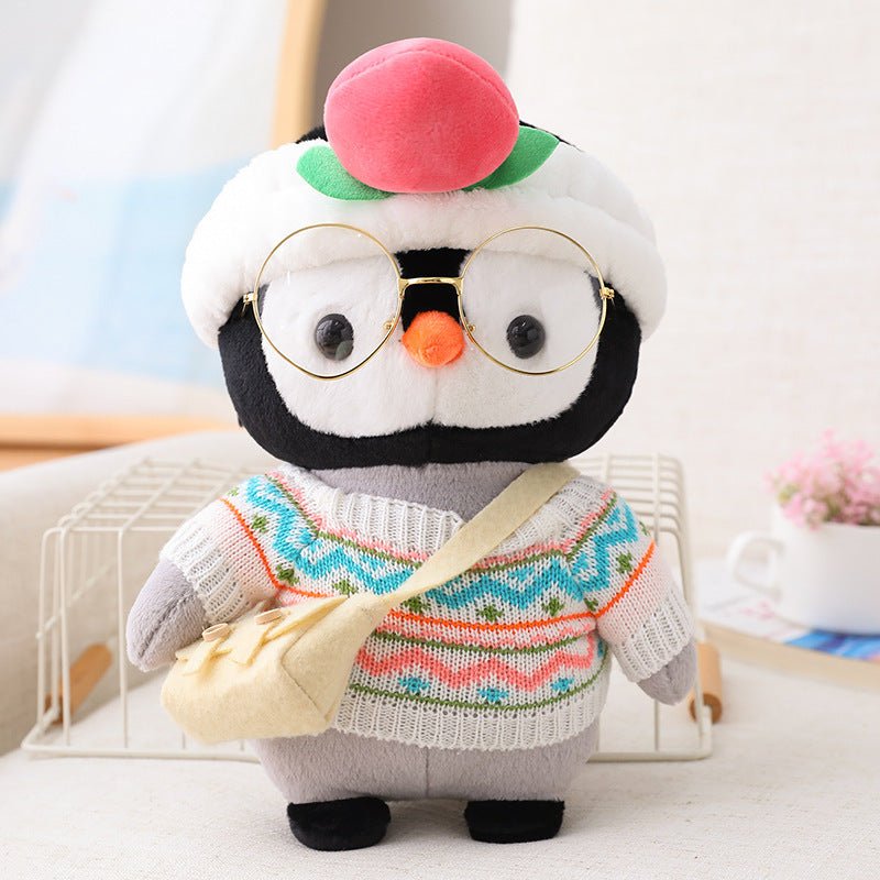 Kawaii Cute Cartoon Dress Up Penguin Doll - DunbiBeauty, LLC