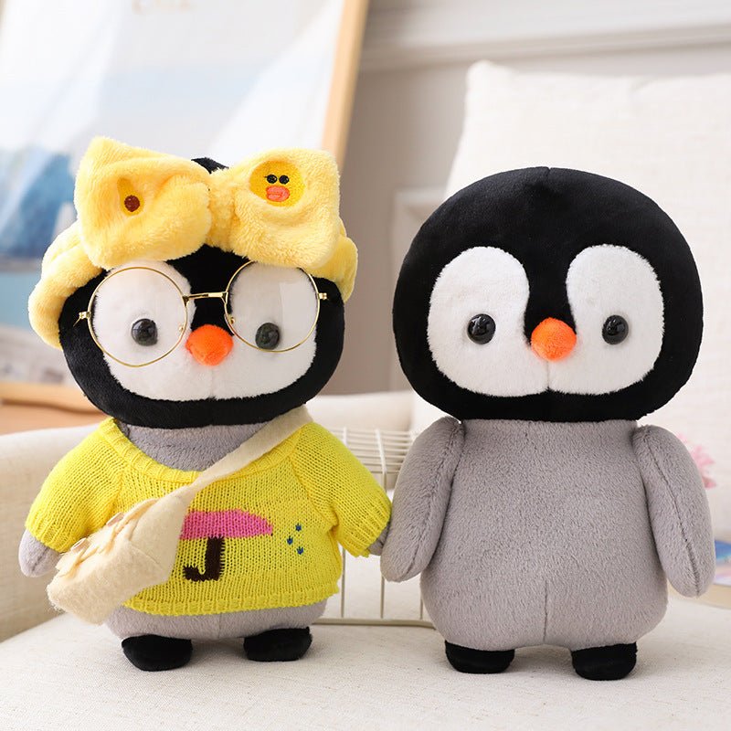 Kawaii Cute Cartoon Dress Up Penguin Doll - DunbiBeauty, LLC