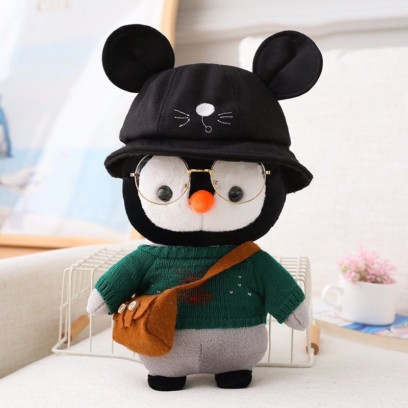 Kawaii Cute Cartoon Dress Up Penguin Doll - DunbiBeauty, LLC