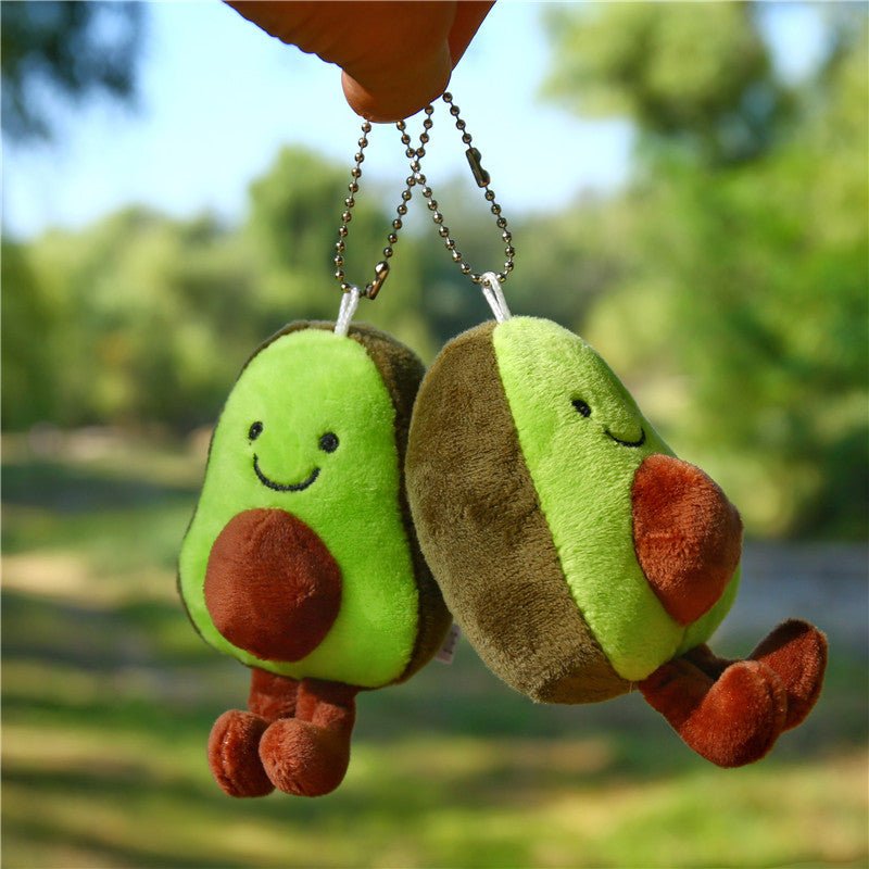 Kawaii Cute Little Avocado Keychain - DunbiBeauty, LLC