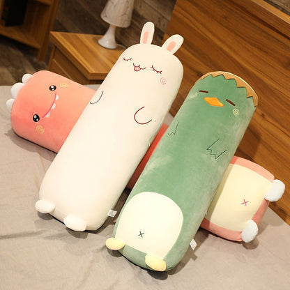 Kawaii Cute Monster Animal Long Plush Pillow Toy - DunbiBeauty, LLC