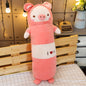 Kawaii Doll Long Log Pillow Plush Toys of Animals in Pajamas - DunbiBeauty, LLC