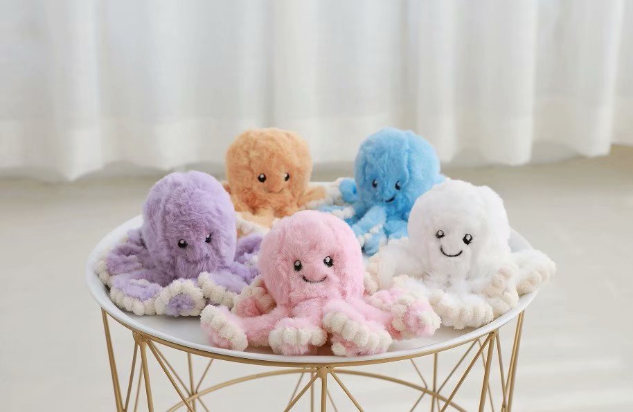 Kawaii Octopus Doll Plush Toy - DunbiBeauty, LLC