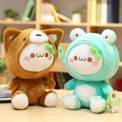 Kawaii Plush Toys with Animal Costumes - DunbiBeauty, LLC