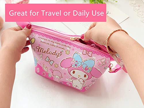 Kerr's Choice Kawaii Cosmetic Makeup Bag Kawaii Bag | Cute Toiletry Bag Travel Accessories Kawaii Makeup Bag - DunbiBeauty, LLC