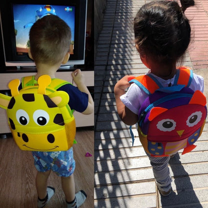 Kid's 3D Animal Backpack for Toddlers and Small Children - DunbiBeauty, LLC