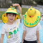 Kid's Camp Style Sun Hat with Adjustable Chin Strap and Propeller - DunbiBeauty, LLC