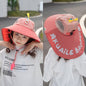 Kid's Camp Style Sun Hat with Adjustable Chin Strap and Propeller - DunbiBeauty, LLC