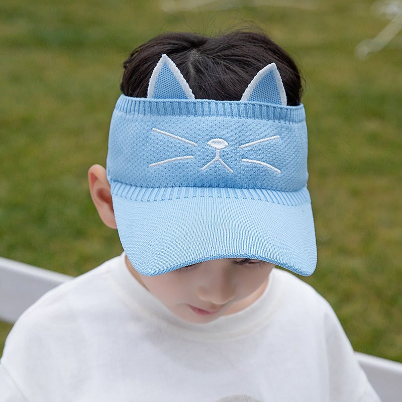 Kid's Cat Theme Visor - DunbiBeauty, LLC