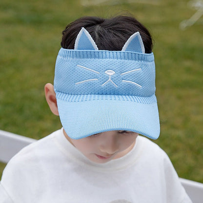 Kid's Cat Theme Visor - DunbiBeauty, LLC