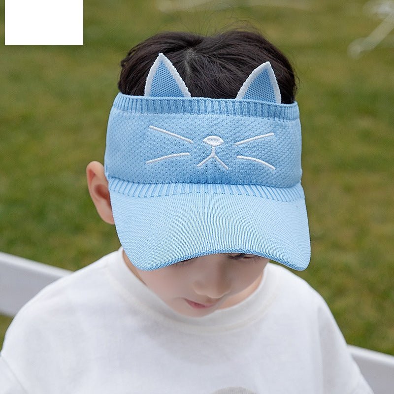 Kid's Cat Theme Visor - DunbiBeauty, LLC