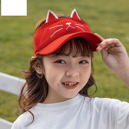 Kid's Cat Theme Visor - DunbiBeauty, LLC