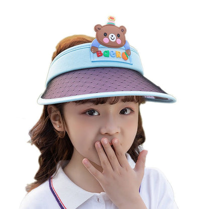 Kid's Cute Cartoon Animal Sun Visor - DunbiBeauty, LLC