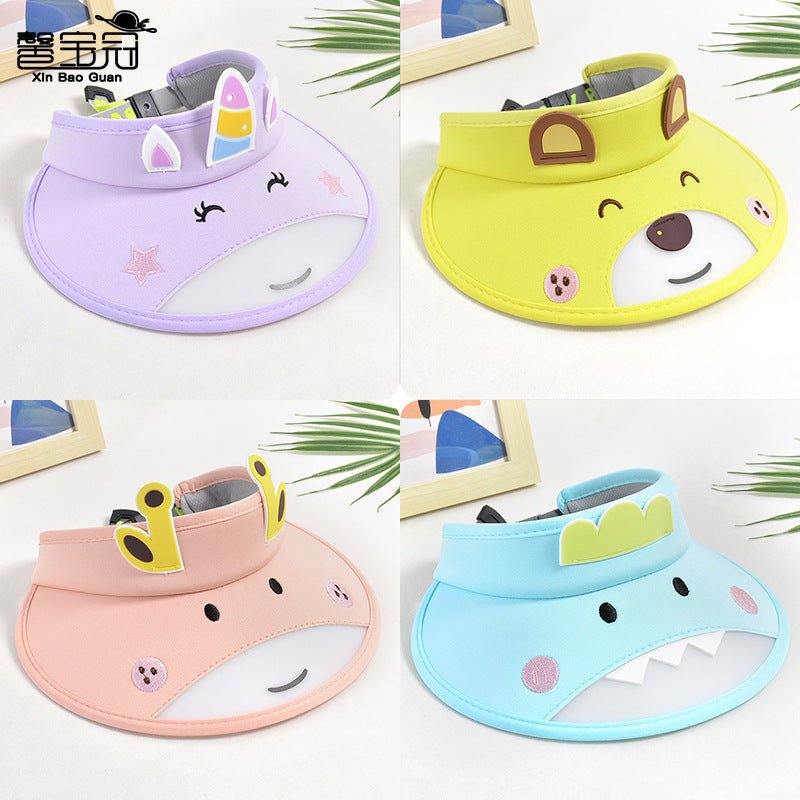 Kid's Cute Cartoon Animal Visors - DunbiBeauty, LLC