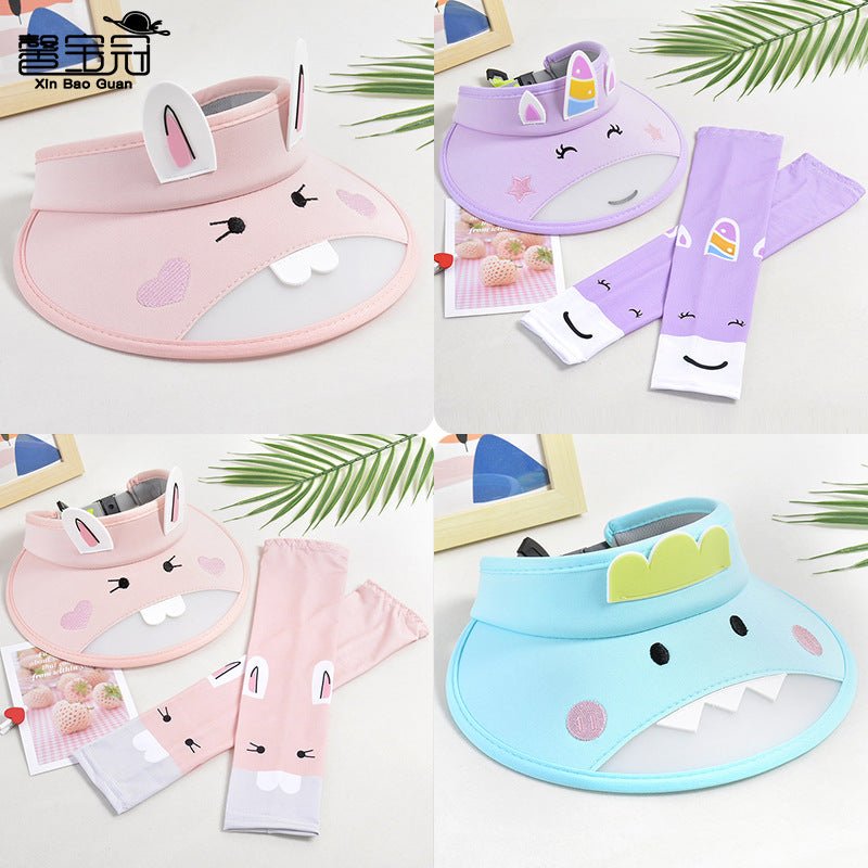 Kid's Cute Cartoon Animal Visors - DunbiBeauty, LLC