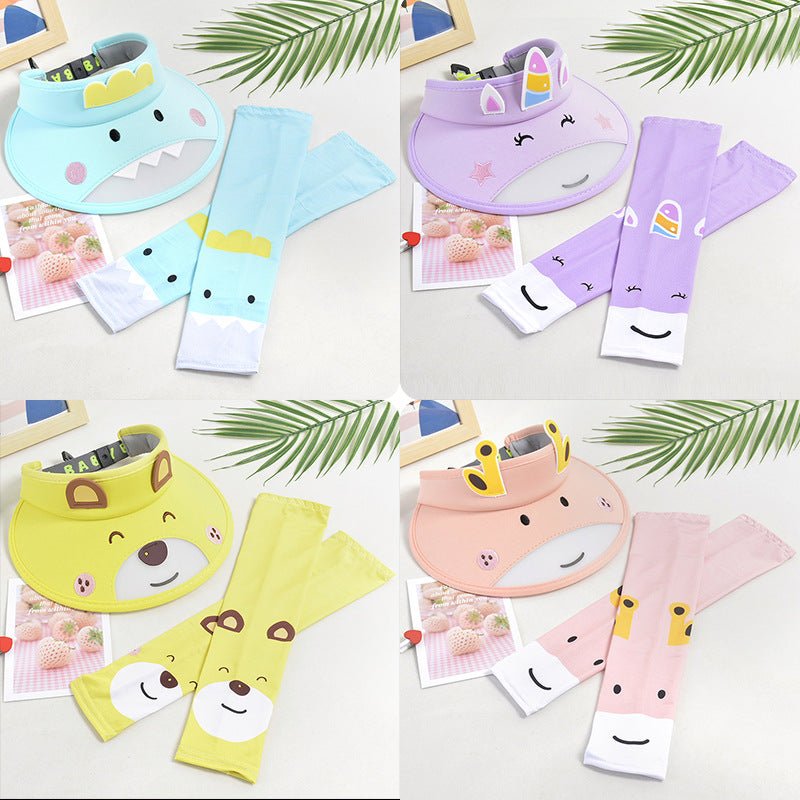 Kid's Cute Cartoon Animal Visors - DunbiBeauty, LLC