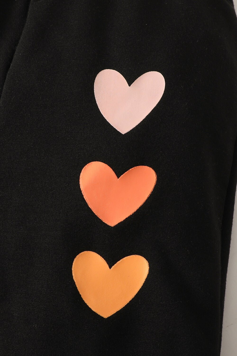 Kids Heart Graphic Sweatshirt and Joggers Set - DunbiBeauty, LLC