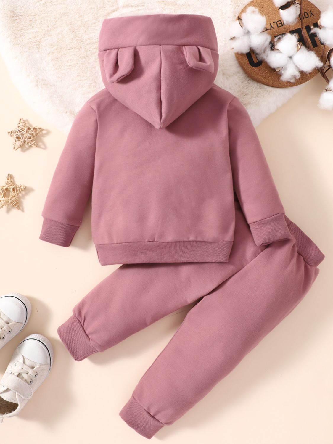 Kids Long Sleeve Hoodie and Joggers Set - DunbiBeauty, LLC