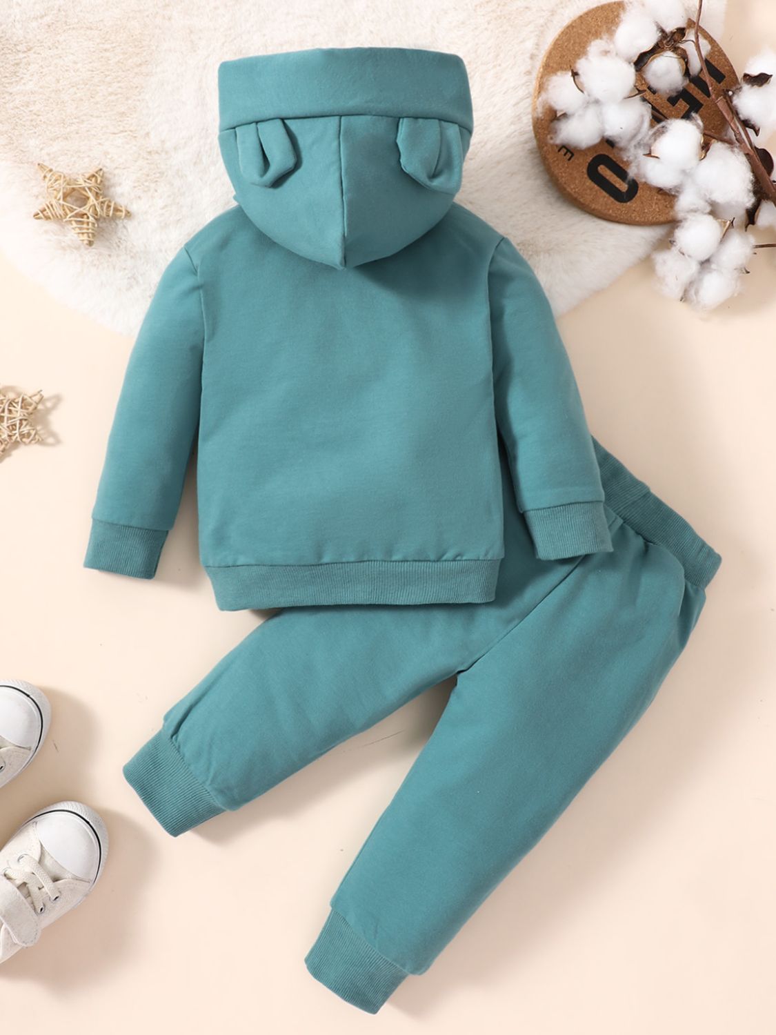 Kids Long Sleeve Hoodie and Joggers Set - DunbiBeauty, LLC