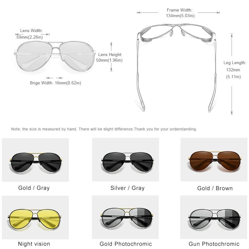 KINGSEVEN Men's Aluminum Sunglasses - DunbiBeauty, LLC