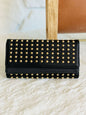 Kiss Me Jane Studded Faux Leather Wallet - DunbiBeauty, LLC