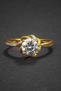 Kiss Me Once Moissanite Ring - DunbiBeauty, LLC