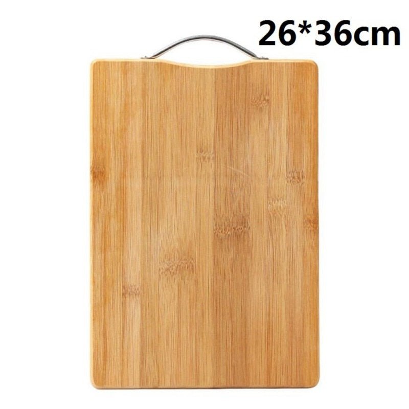 Kitchen Chopping Board Wooden Vegetable Fruits Outdoor Camping Food Cutting Board Bamboo Rectangle Meats Cutting Board - DunbiBeauty, LLC