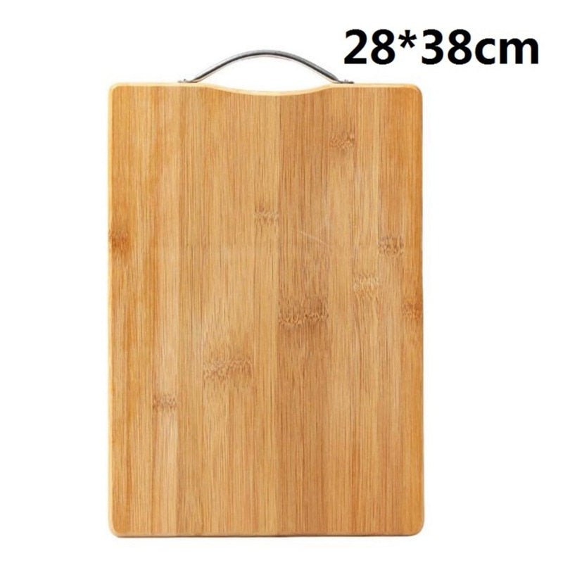 Kitchen Chopping Board Wooden Vegetable Fruits Outdoor Camping Food Cutting Board Bamboo Rectangle Meats Cutting Board - DunbiBeauty, LLC