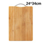 Kitchen Chopping Board Wooden Vegetable Fruits Outdoor Camping Food Cutting Board Bamboo Rectangle Meats Cutting Board - DunbiBeauty, LLC