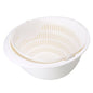 Kitchen Drain Basket Bowl Rice Washing Colander Basket Strainer Noodles Vegetable Fruit Double Drain Storage Basket Kitchen Tool - DunbiBeauty, LLC