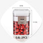 Kitchen Food Storage Container Box Plastic Candy Box Fruit Basket Grain Transparent Sealed Cans Multi-Capacity Kitchen Supplies - DunbiBeauty, LLC