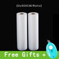 Kitchen Food Vacuum Bag Storage Bags For Vacuum Sealer Vacuum Packaging Rolls 12/15/20/25/28cm*500cm - DunbiBeauty, LLC