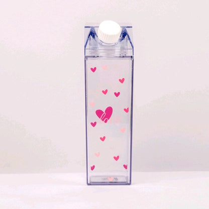 Kitchen Leakproof Creative Transparent Milk Water Bottle Drinkware Outdoor Climbing Tour Camping Children Men Milk Water Bottles - DunbiBeauty, LLC