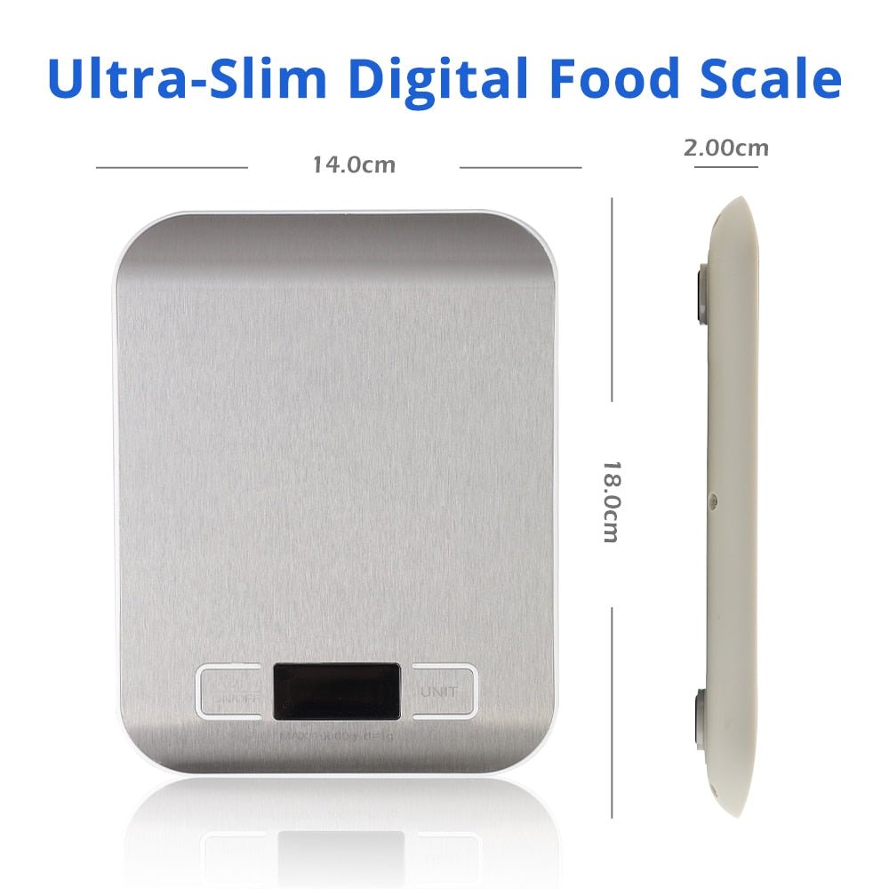 Kitchen Scale Digital Balance Precision Gewelry Weight Electronic Kitchen Precision Smart Scales Kitchen Appliances - DunbiBeauty, LLC