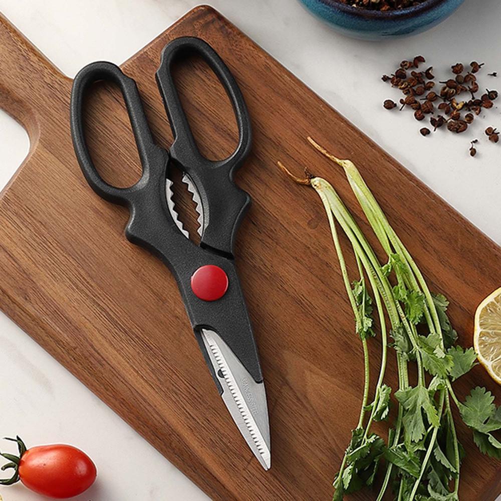 Kitchen Scissors 2 Pack Kitchen Shears Heavy Duty Dishwasher Safe Food Scissors Multipurpose Stainless Steel Sharp Cooking - DunbiBeauty, LLC